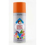 Badem10 Turuncu Sprey Boya 400 ml Metal Ahşap Plastik Beton Yüzeylere Uygun Hobi Dekoratif Amaçlı Sprey Boya