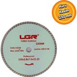 Badem10 Ugr Turbo Elmas Beton Tuğla Kesme Kesici Disk Diski 230 mm