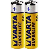 Badem10 Varta Kalem Pil Kalın Kalem Pil R6KG Aa Pil 1.5 V 2'li Paket - 2 Adet