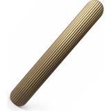 Badem10 Vento Antik Sarı Düz Çekmece Kulp 320 mm Uzun Metal Dolap Gardırop Mutfak Banyo Kulbu Modern Tasarım