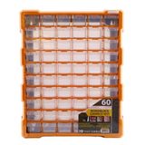 Badem10 Vida Dübel Civata Kutusu Bölmeli Avadanlık Monoblok Çekmeceli 60'lı Takım Çantası Plastik Organizer