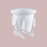 Badem10 Wc Matik Koku ve Haşere Önleyici Alaturka Tuvalet Kapağı Plastik Beyaz Renk Gider Kapak