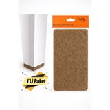 Badem10 Yapışkanlı Mobilya Masa Sandalye Altı Zemin Ayak Koruyucu Kaydırmaz Keçesi 240x120 Mm