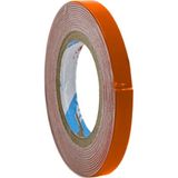 BADEM10 Yapışkanlı Neon Bisiklet Motosiklet Araba Jant Bandı 7 mm x 7 Metre Turuncu Reflektif Pa - Çok Renkli