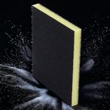 Badem10 Yassı Sünger Zımpara 9.5 x 12.5 cm Takoz Blok Flex Taşlama Ahşap El Zımparası 100 kum 1 Adet