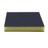 Badem10 Yassı Sünger Zımpara 9.5 x 12.5 cm Takoz Blok Flex Taşlama Ahşap El Zımparası 180 kum 1 Adet