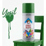 Badem10 Yeşil Sprey Boya 400 ml – Metal Ahşap Plastik Beton Yüzeylere Uygun Hobi Dekoratif Amaçlı Sprey Boya - 400ml