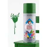 Badem10 Yeşil Sprey Boya 400 ml – Metal Ahşap Plastik Beton Yüzeylere Uygun Hobi Dekoratif Amaçlı Sprey Boya