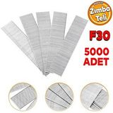 Badem10 Zımba Teli F30 Sanayi Tipi 30 mm Makina Çivi Çivisi Süpürgelik Parke Ahşap Mdf Tel 5000 ADET