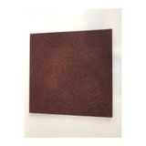 bademlerhali Karo Kauçuk Zemin Kaplama 40x40 2cm 5 Adet Spor Salonu Çocuk Parkı Fitness zemin kauçuk (Bordo)