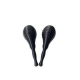 bademüzik MARAKAS PROFESYONEL DİKİŞ DESENLİ CARBON FİBER MALZEME ÜST KALİTE SİYAH 1 ÇİFT BM250889918