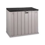 Badepo Toomax Stora Way 840L Bahçe Depolama Sandığı, Dolabı Gri/Antrasit Gri