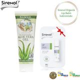 Badger Aloe Vera 118 ml Jel ve Sirenol 5 ml Dudak Balmı