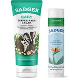 Badger Bebek Pişik Kremi ve Outdoor Stick Set