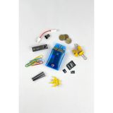 Badger Collection Jellycase Mini Mavi Bozuk Para Cüzdanı Küçük Minik Kese Madeni Para Kesesi Şeffaf Pvc Renkli