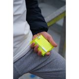 Badger Collection Katlanır Cüzdan Limon Kartlanır Kartlık Şeffaf Minimal Hediye Tasarım Renkli Erkek Kadın Unisex - Fosfor - Sarı