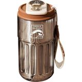 Badger Termometreli Çelik Kahverengi Termos 410 Ml, Dayanıklı Kamp Ekipmanları, Kamp Aksesuarları, Açık Hava Sporları, Doğa Sporları, Yürüyüş, Kamp Mutfağı, Kamp Malzemeleri
