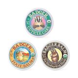 Badger Tırnak Bakım Kremi ve Badger Kuru Ciltler Için Tazeleyici Çay Ağacı Kokulu Ayak Kremi (21 Gr) ve Badger Balm For Hardworking Hands El Bakım Balmı 21G - Abanoz