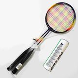 Badminton Seti 2 Raket 6 Top - Renkli