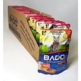 Bado 24x85 gr Ciğerli Yetişkin Yaş Kedi Maması