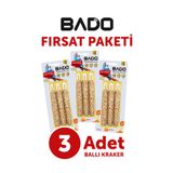 Bado Ballı 105 gr 3'lü Muhabbet Kuşu Krakeri