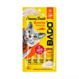 Bado Creamy Treats Palamutlu Krema Kedi Ödülü 4x15 Gr