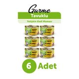 Bado Gurme Yaş Yetişkin Kedi Maması Hindi Etli 85 Gr 6 Adet