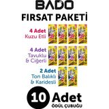 Bado Kedi Ödül Çubuğu Karma Paket 3x5gr 10Lu