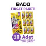 Bado Kedi Ödül Çubuğu Tavuk ve Ciğerli 3x5gr 10Lu