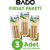 Bado Muhabbet Kuş Krakeri Meyveli 105GR 3Lü