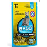 Bado Somon Balıklı 85 gr Yetişkin Yaş Kedi Maması