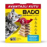 Bado Somonlu 5x1 kg Yetişkin Kuru Kedi Maması