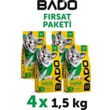 Bado Yetişkin Kedi Maması Kokteyl 1,5 Kg 4'lü