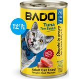 Bado Yetişkin Ton Balıklı 12x400 gr Kedi Yaş Maması