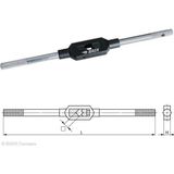 Baer 5/32-1/2 G1/8 Çelik Pafta Kılavuz Kolu 280 Mm