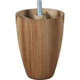 BafArt 4 Adet Adalya Baza Ayağı 12 cm 5/16 Vida Çapı (7.92MM) - 12 cm ceviz