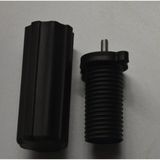 BafArt (4 Adet Fiyatıdır) Plastik 14-19 cm Ayarlanabilir Mobilya Orta Ayağı - 14-19 Cm Siyah m/8 Vida
