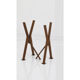 BafArt Çapraz Metal Masa Ayağı 72CM 2 Adet - CEVİZ