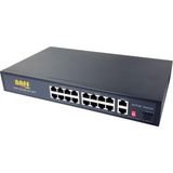 Baff 16+2 Port 10/100/1000 Gigabit Al-poe Switch