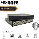 Baff DVR-5108 / DVR-5116 5mp Ultra Hd H.265 Xmeye Tabanlı Hibrit Kamera Kayıt Cihazı (8 Kanal / 16 Kanal Seçenekleriyle) - DVR16
