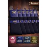 Baff Gold Pamuk 5'li Siyah Erkek Çorap - 44 - 46