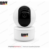 Baff SMART-6201 Akıllı Bebek & Güvenlik Kamerası - 3mp Full Hd Gece Görüşlü