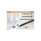 Baffhome 1 Adet Çift Taraflı Kapı Altı Rüzgar Önleyici Ses Ve Isı Izolasyon Süngeri
