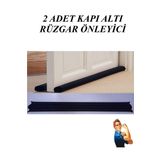 Baffhome 2 Adet Kapı Altı Rüzgar Önleyici Isı Yalıtım Süngeri Rüzgarlık Toz Soğuk Sünger Çift Taraflı