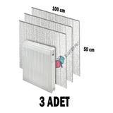 baffhome 3Adet Kalorifer Peteği Arkası Isı Yalıtım ve Izolasyon Levhası Radyatör Arkalığı Yalıtım Malzemesi