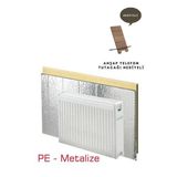 Baffhome 8 Adet Petek Arkası Yalıtım Levhası Alüminyum Folyo 8 Radyatör Arkalığı