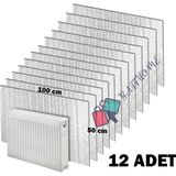 Baffhome Ankaflex Isı Yalıtımlı Radyatör Petek Arkası Sıcaklık Tasarruf 12 Adet Kalorifer Izopan Levhası