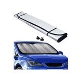 Baffhome Araba Ön Cam Güneşliği Balonlu Metalize Parlak Alüminyum Katlanabilir Oto Güneşlik (130X60Cm