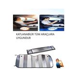 Baffhome Katlanabilir Dışı Metalize Arası Köpüklü Araba Güneşliği
