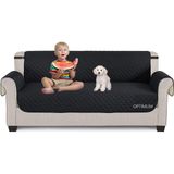Baffhome Koltuk Kanepe Çekyat Örtüsü Sıvı Su Geçirmez Evcil Hayvan Örtüsü Bebek Çocuk Kedi Köpek Örtü Kılıf - standart - Siyah